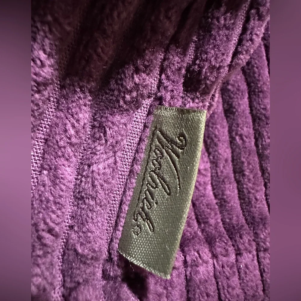 Woolrich Kinsdale Wale Corduroy Lightweight Jacket Eggplant Large 100% cotton